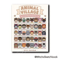 Animal Village Coloring Book