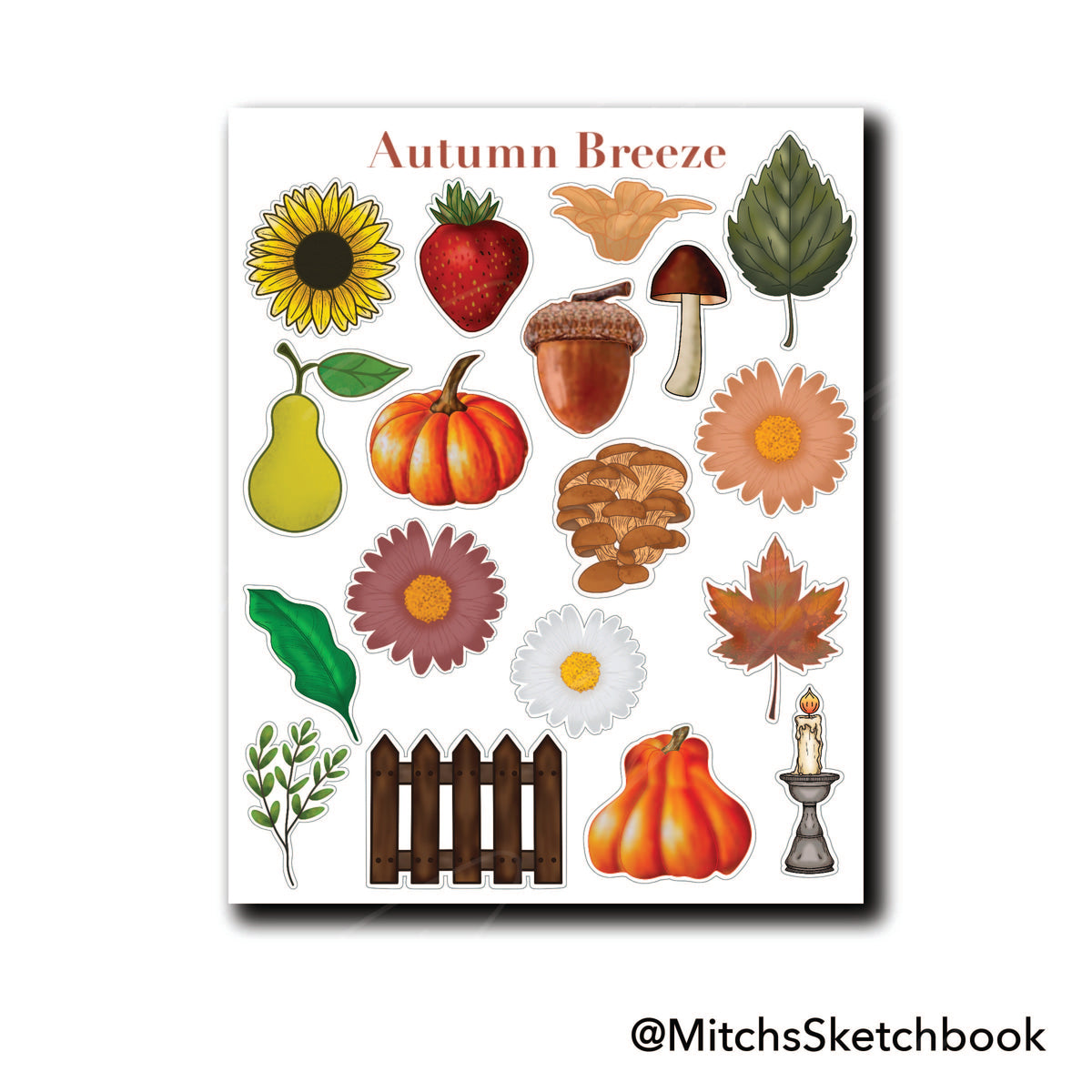Autumn Breeze (Sticker Sheet)