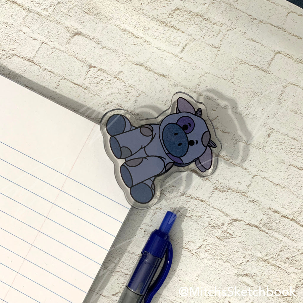 Berry Moo Binder Clip