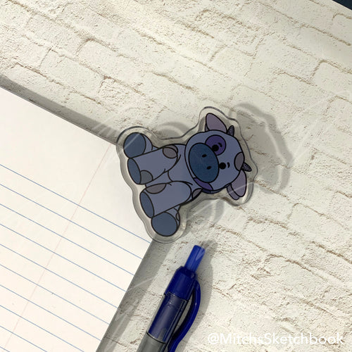 Berry Moo Binder Clip