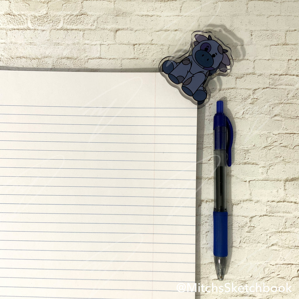 Berry Moo Binder Clip