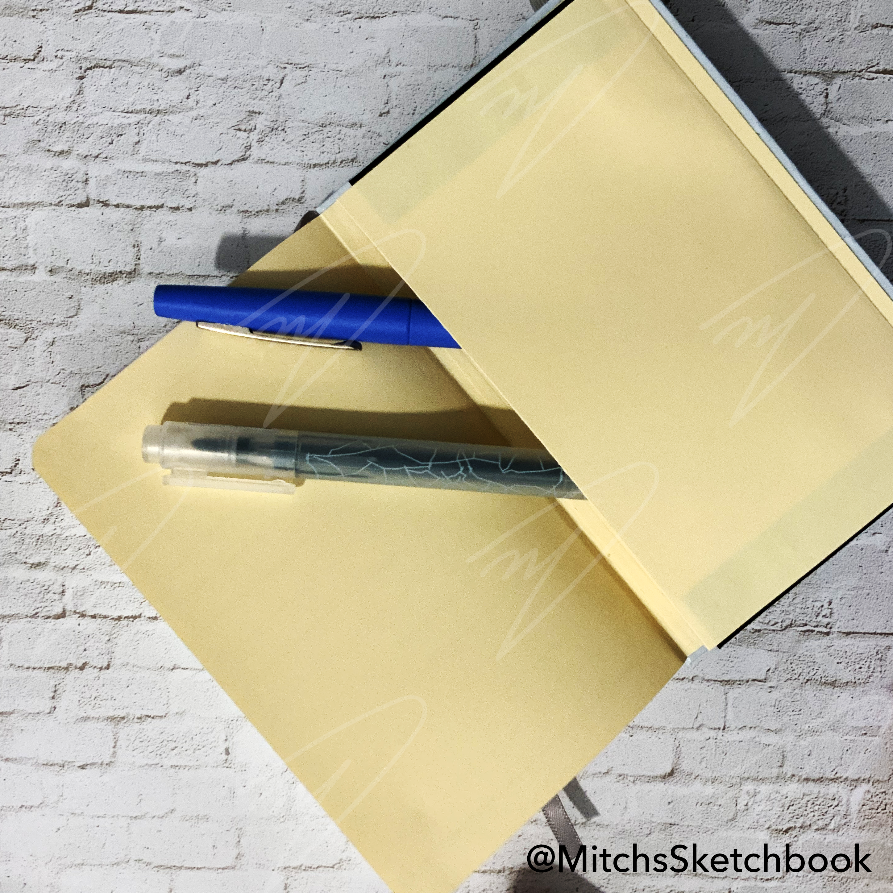 Blue Birdy Leatherette Paper Notebook