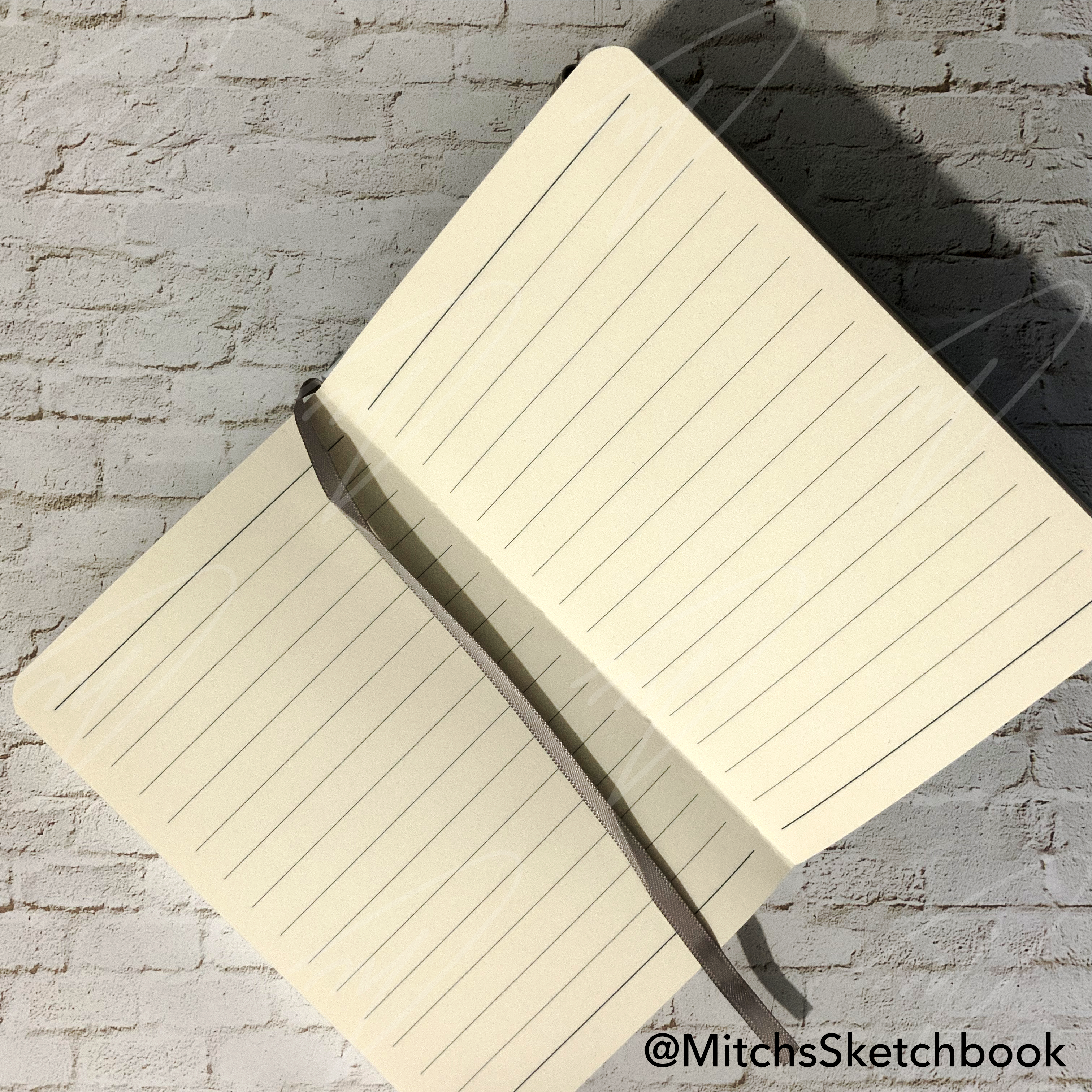 Blue Birdy Leatherette Paper Notebook