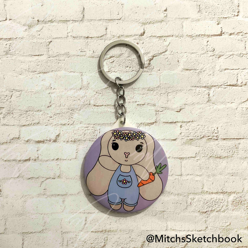 Bonnie Mirror Keychain