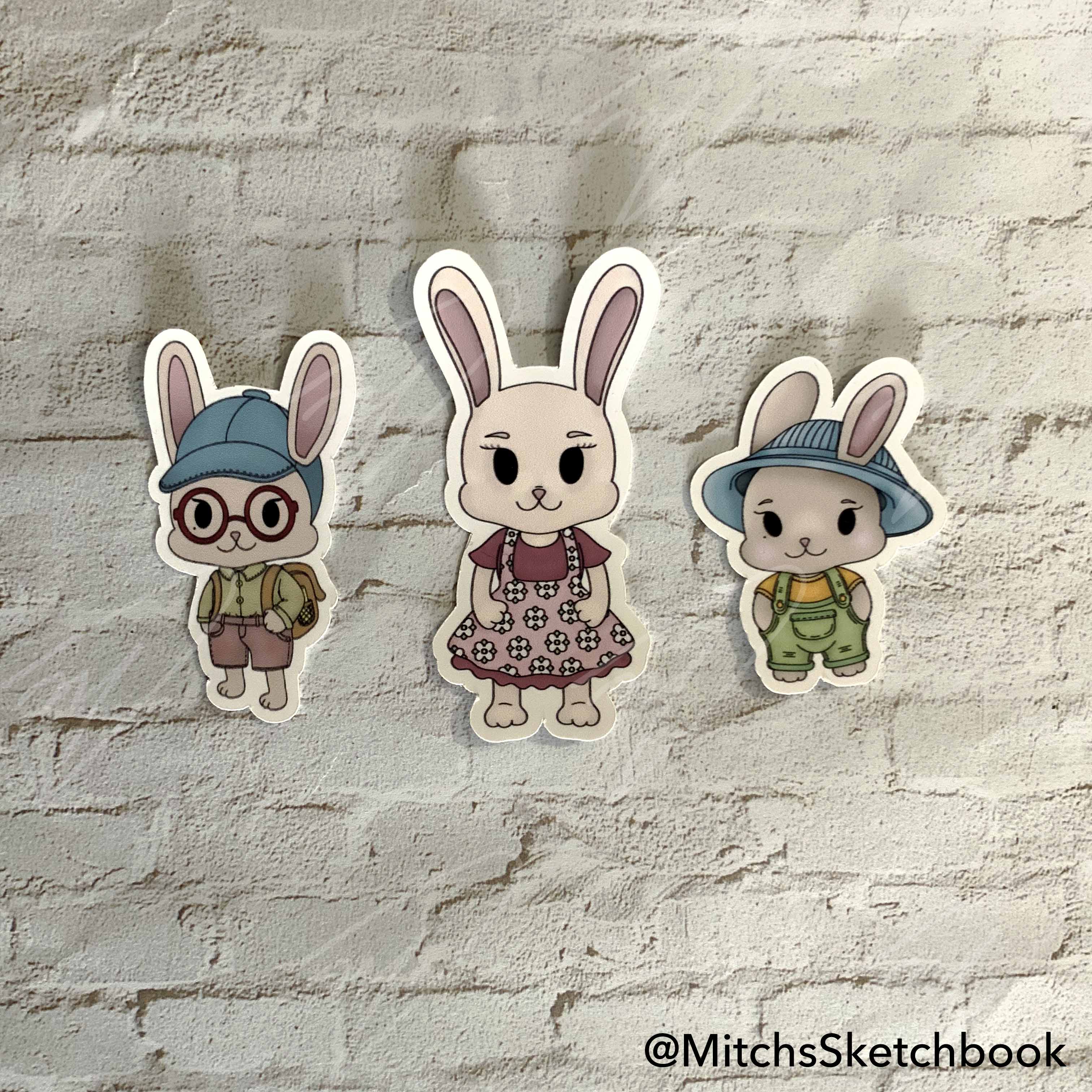 Bunny Family (Set of 3)