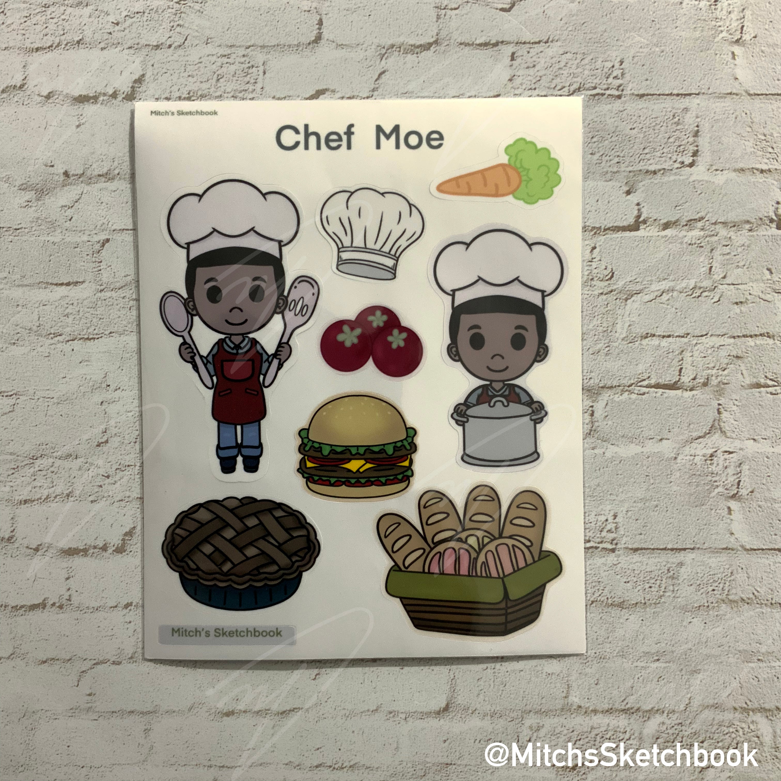 Chef Moe Skicker Sheet