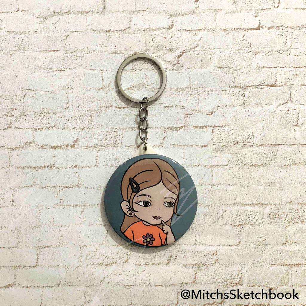 Chloé Mirror Keychain