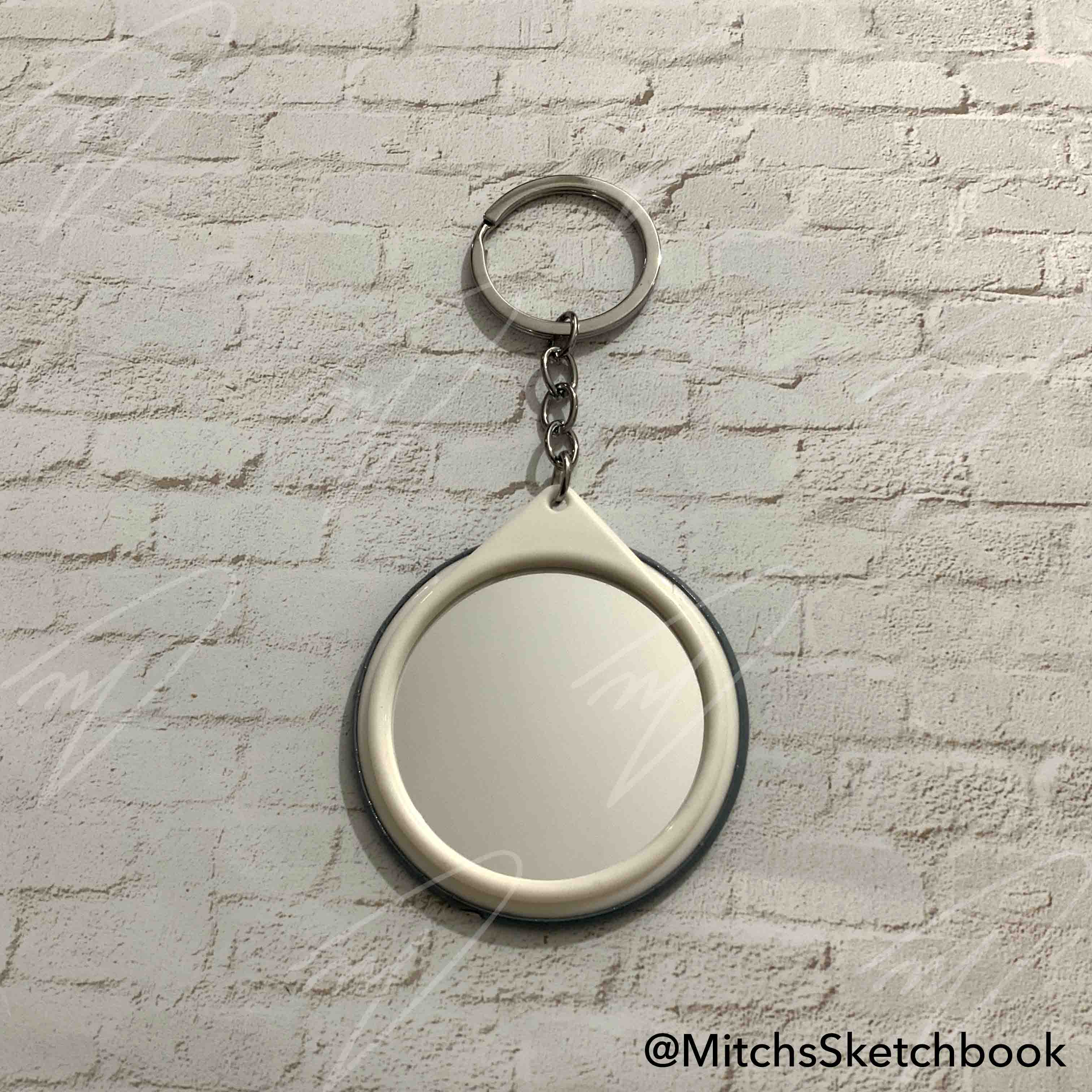 Chloé Mirror Keychain
