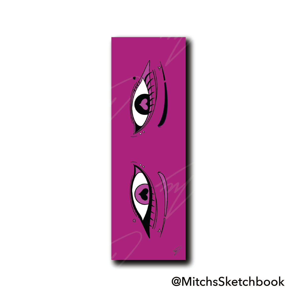 Cupid's Eyes Bookmark