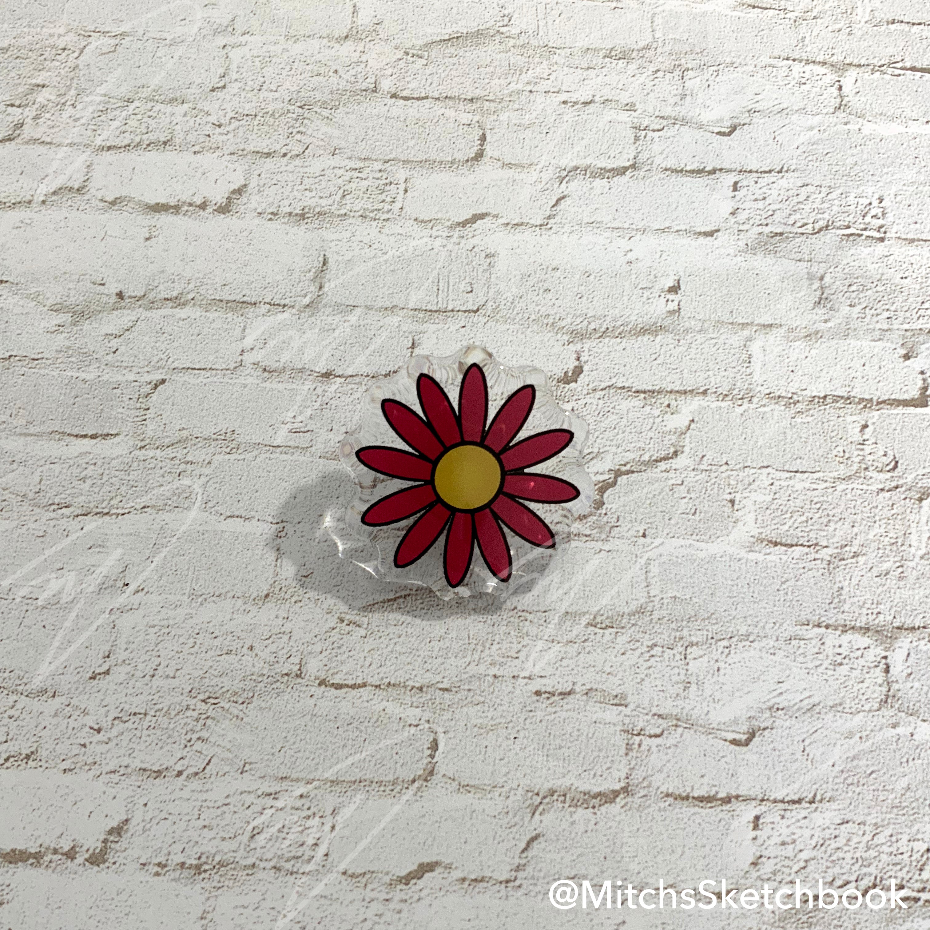 Daisy Acrylic Pin