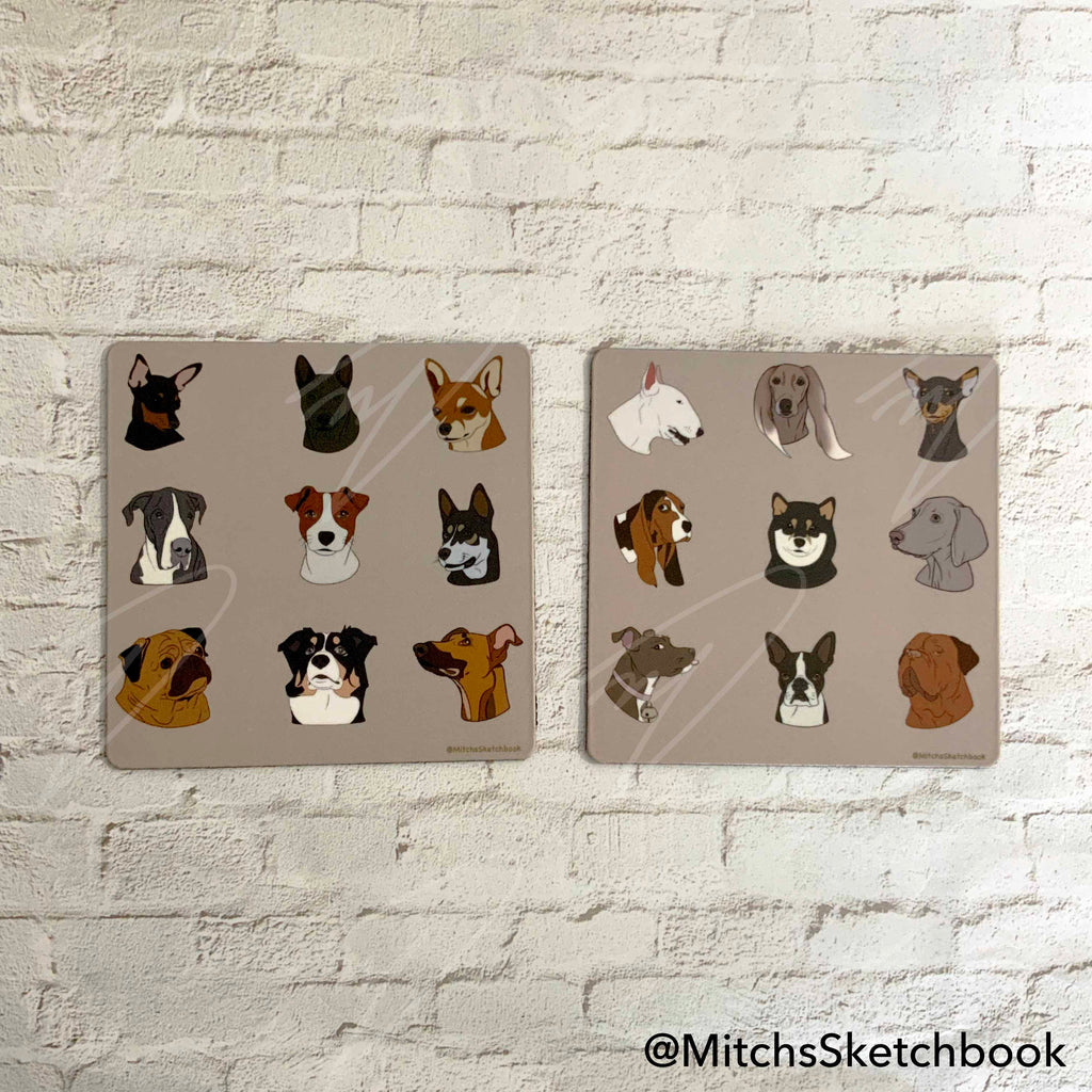 Cute Dog Magnet Set (2 Pack)