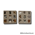 Cute Dog Magnet Set (2 Pack)