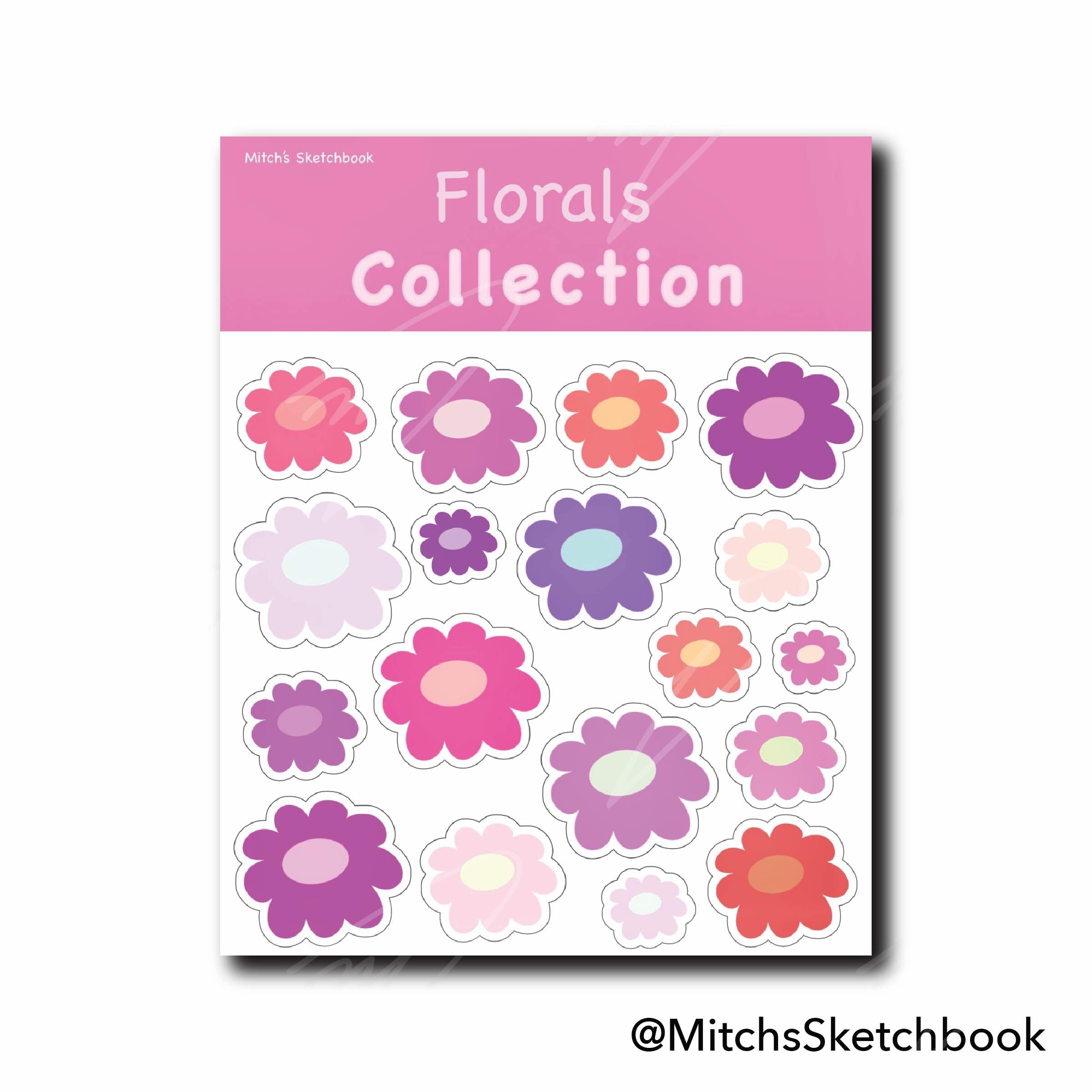 Floral Sticker Sheets
