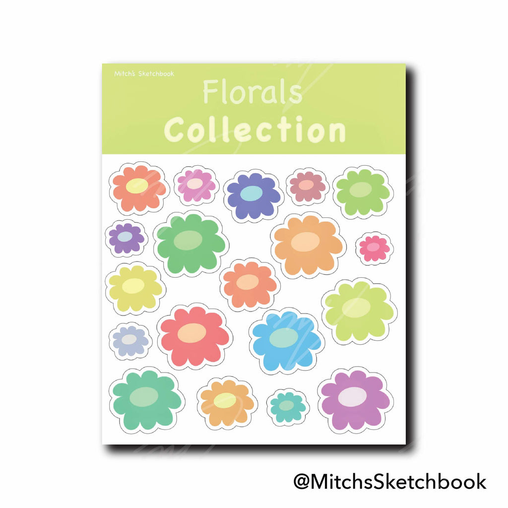 Floral Sticker Sheets