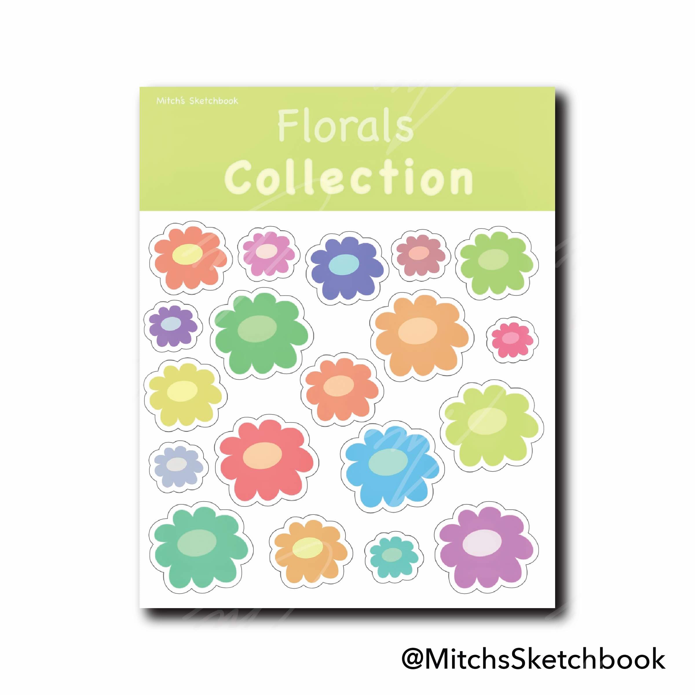 Floral Sticker Sheets
