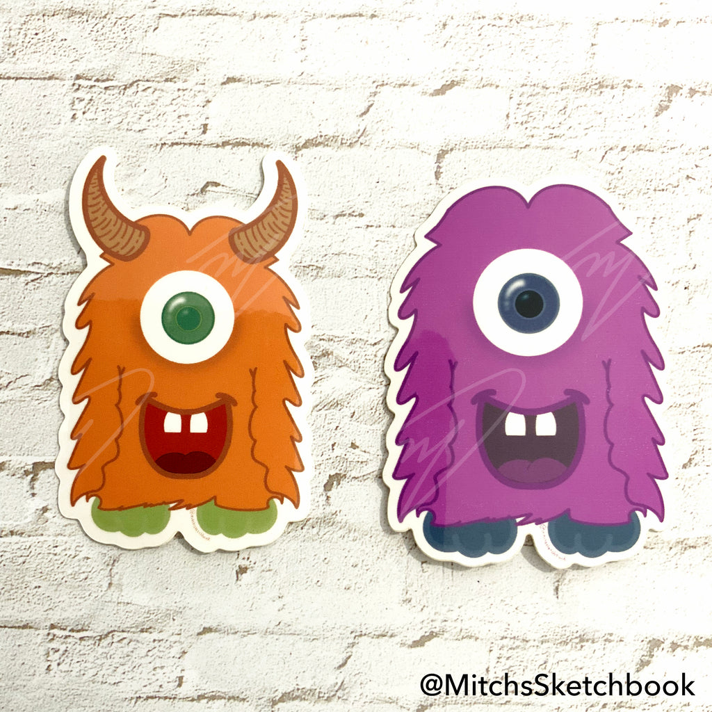 Fuzzy Monsters