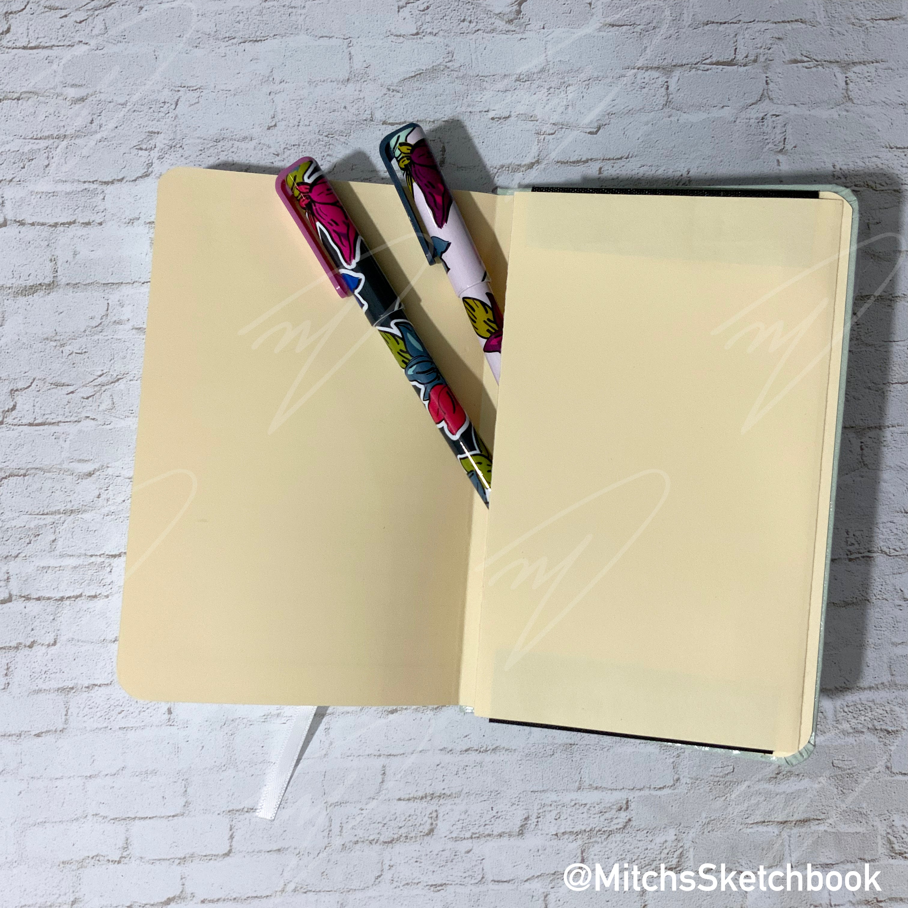 Green Heart Leatherette Paper Notebook