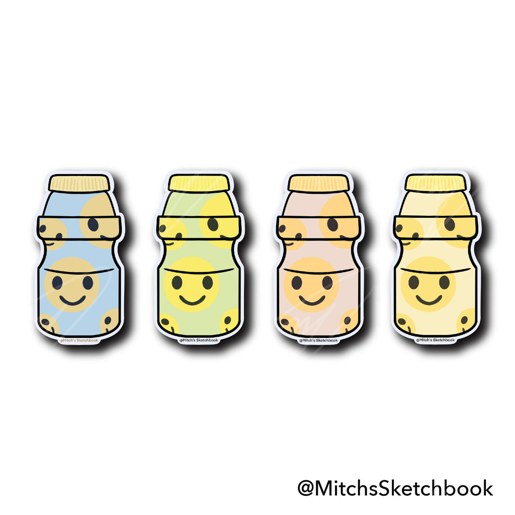 Happiness in a Bottle (Sticker Sheet + Sticker)