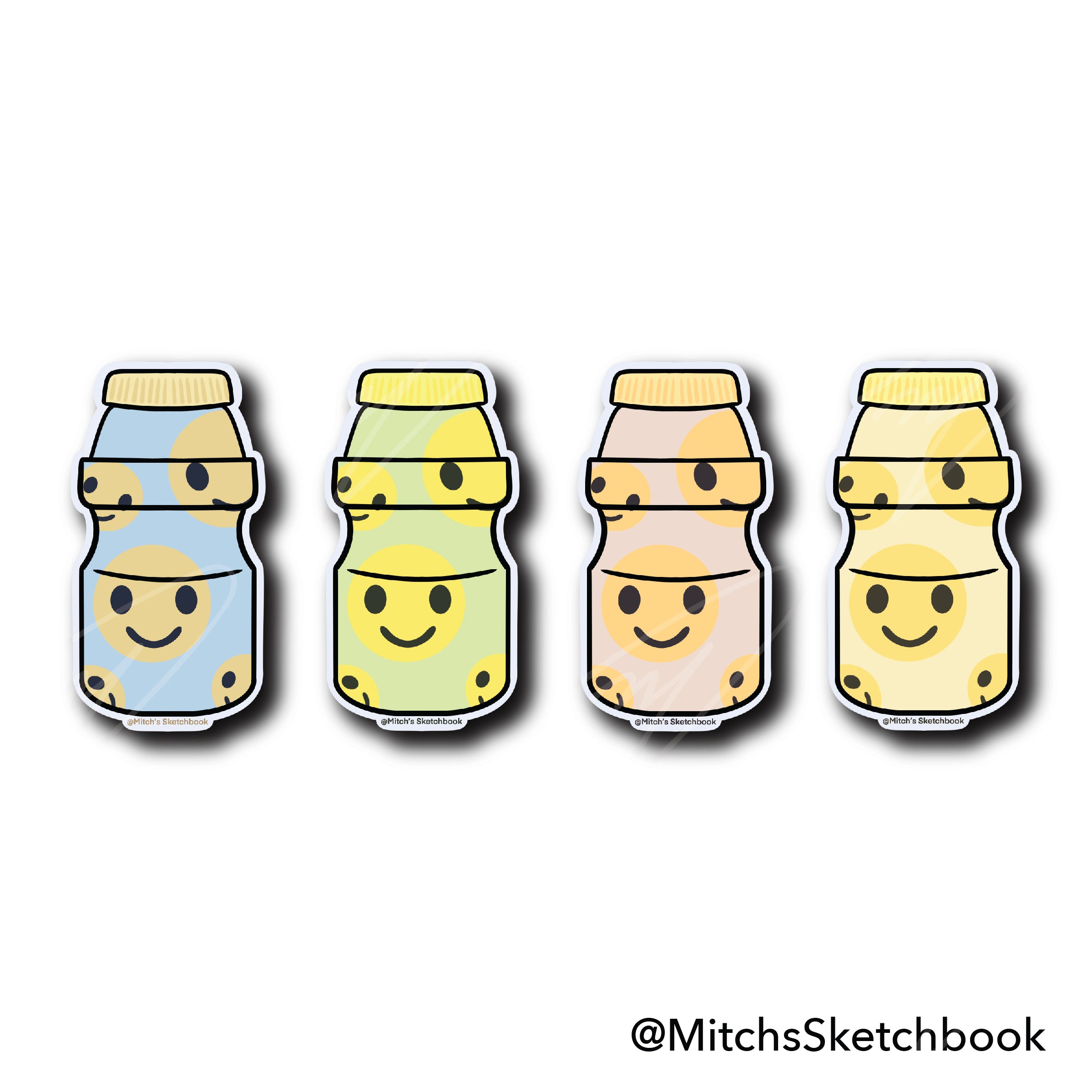 Happiness in a Bottle (Sticker Sheet + Sticker)