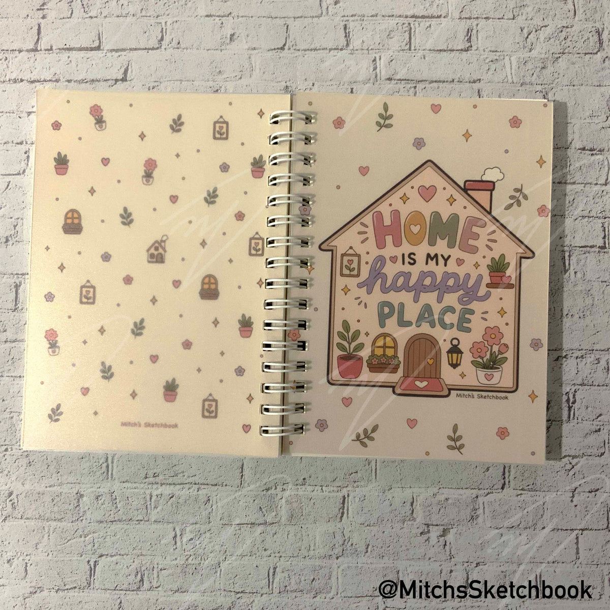 Home is My Happy Place Notebook