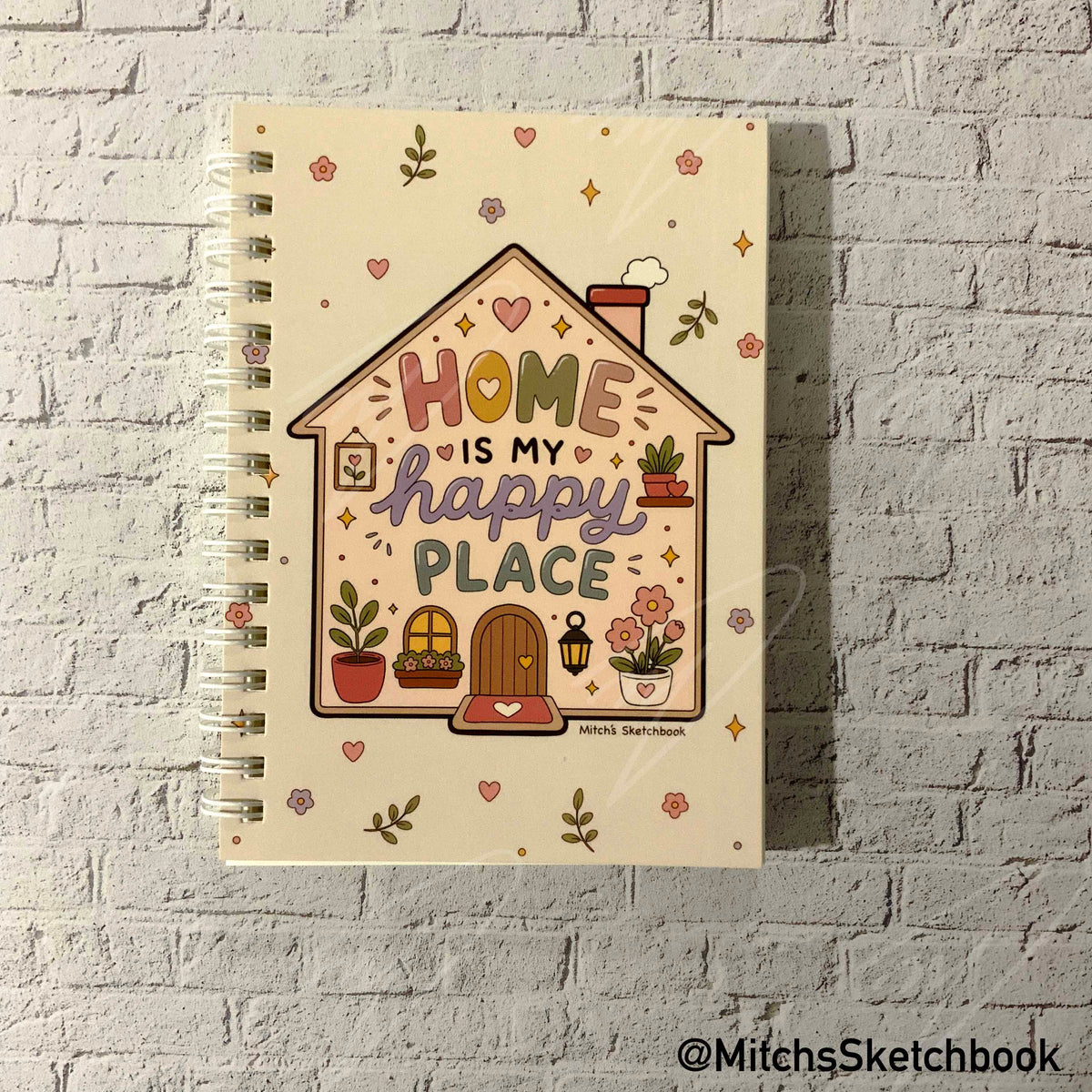 Home is My Happy Place Notebook