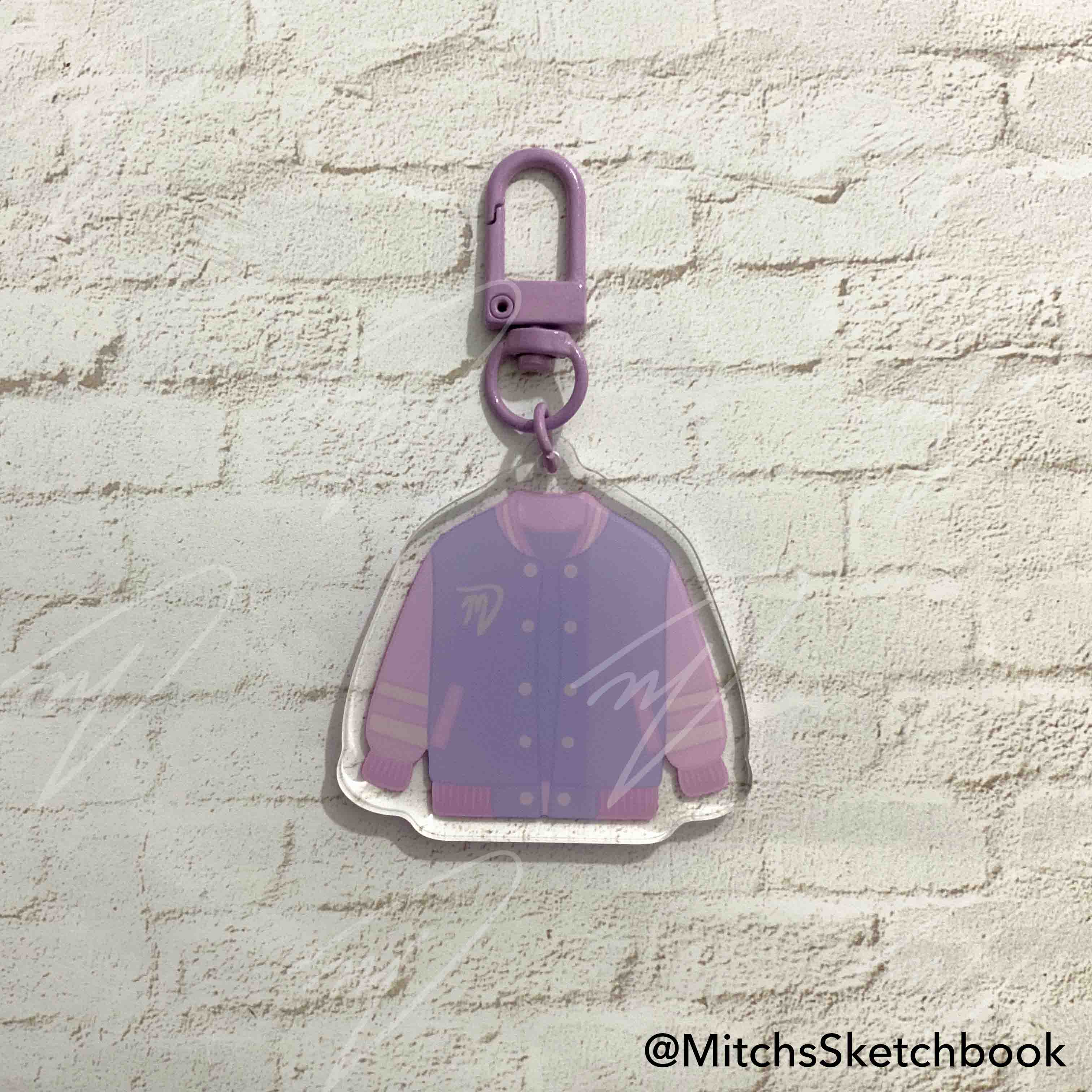 Varsity Jacket Keychain