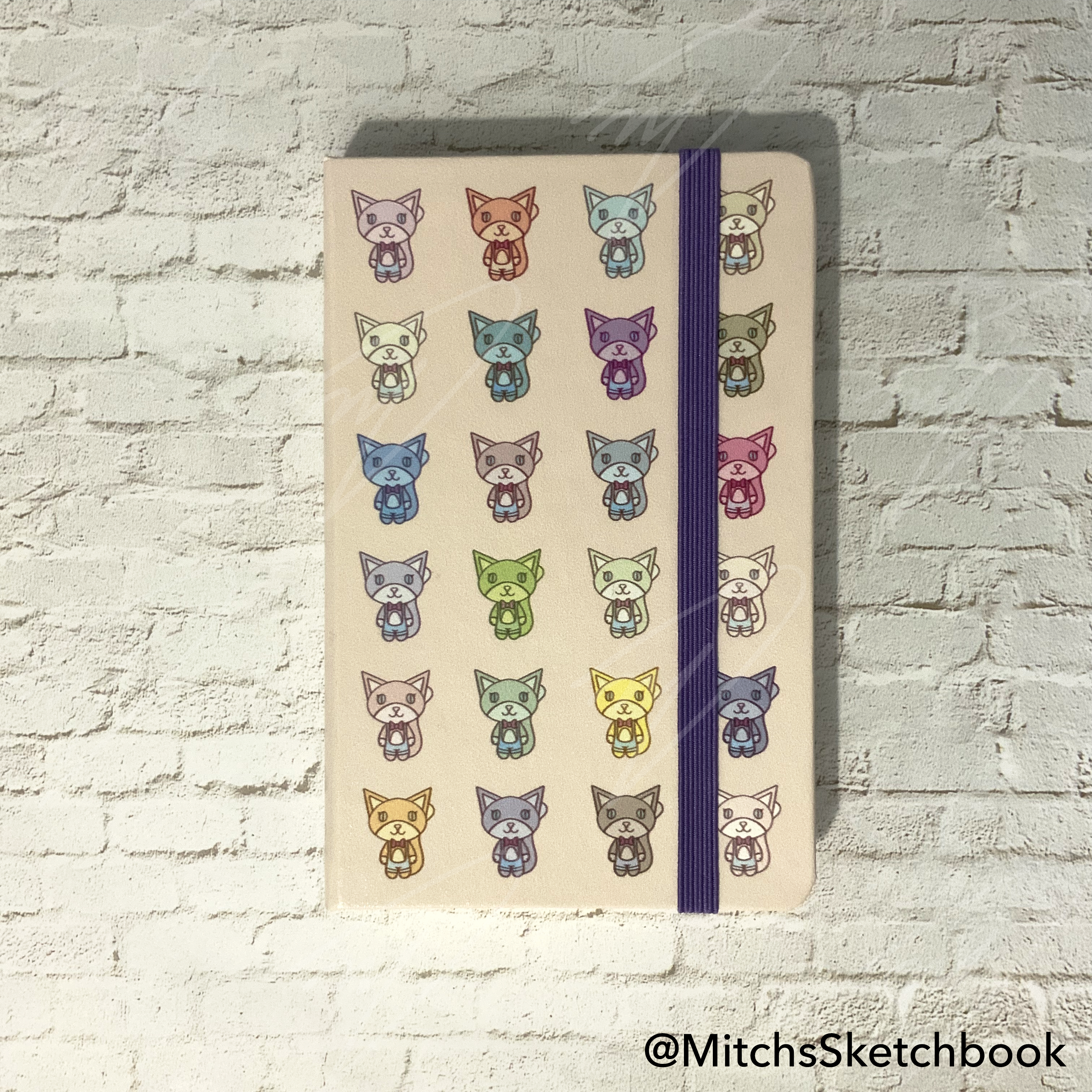 Kitty Klub Leatherette Paper Notebook