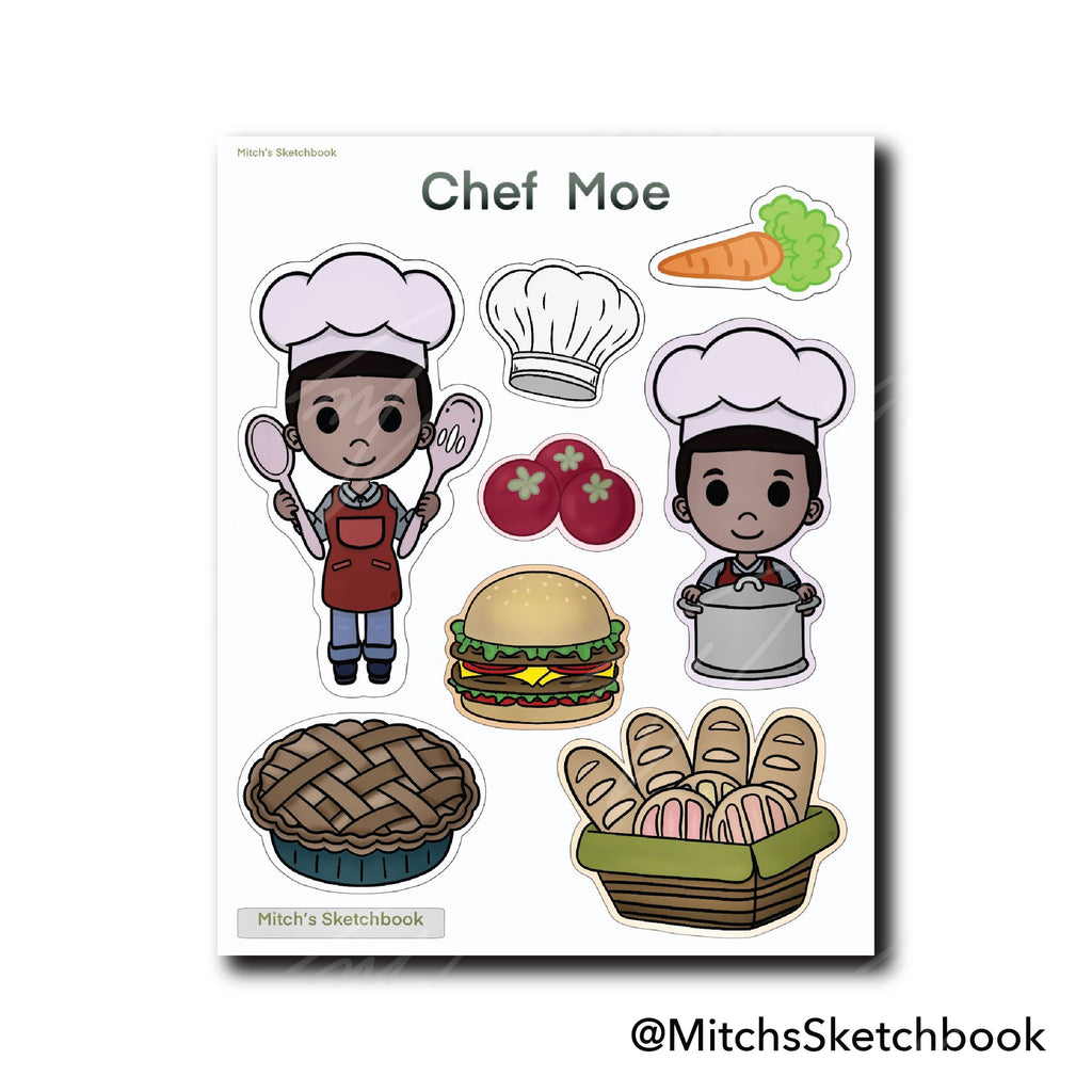 Chef Moe Skicker Sheet