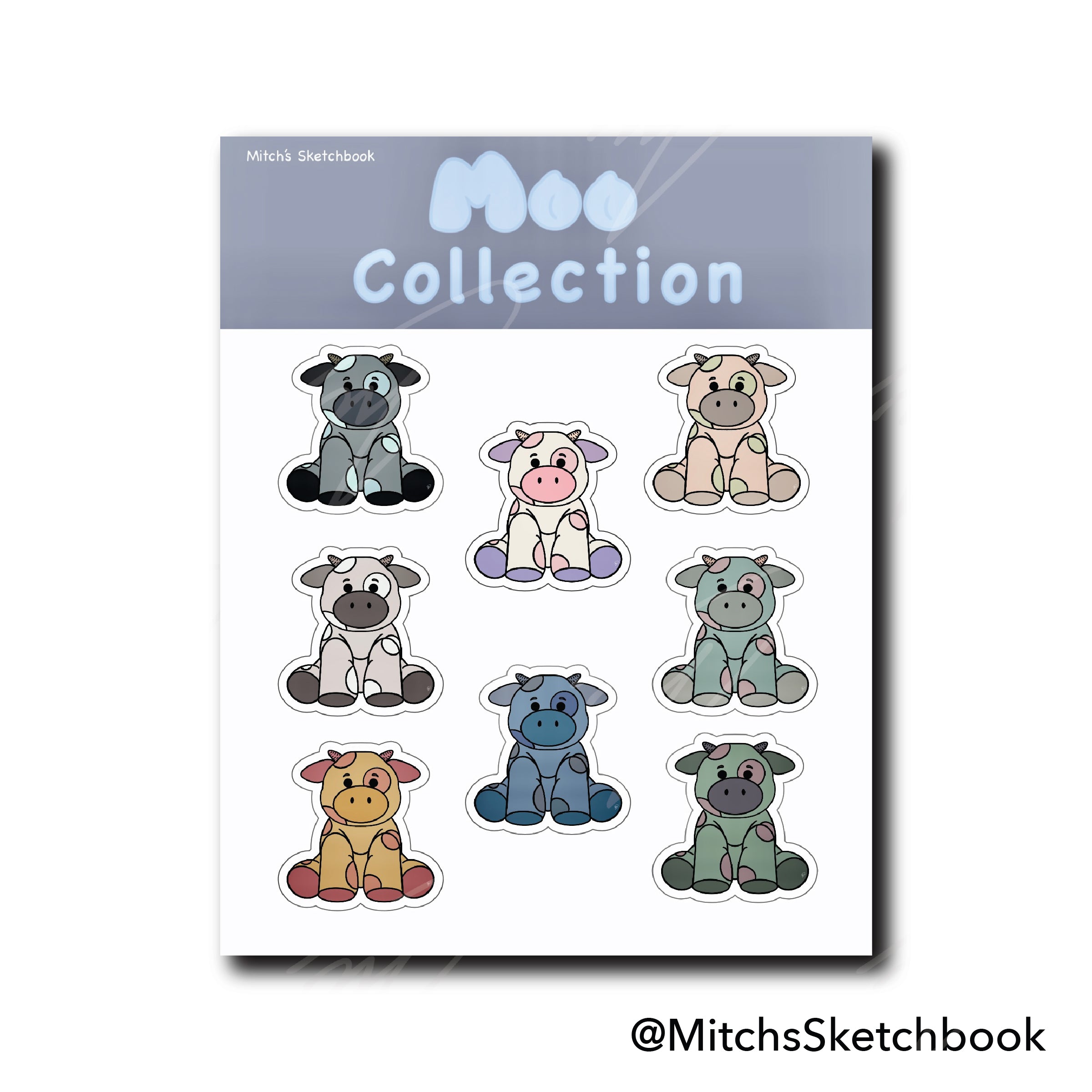 Moo Collection Sticker Sheet