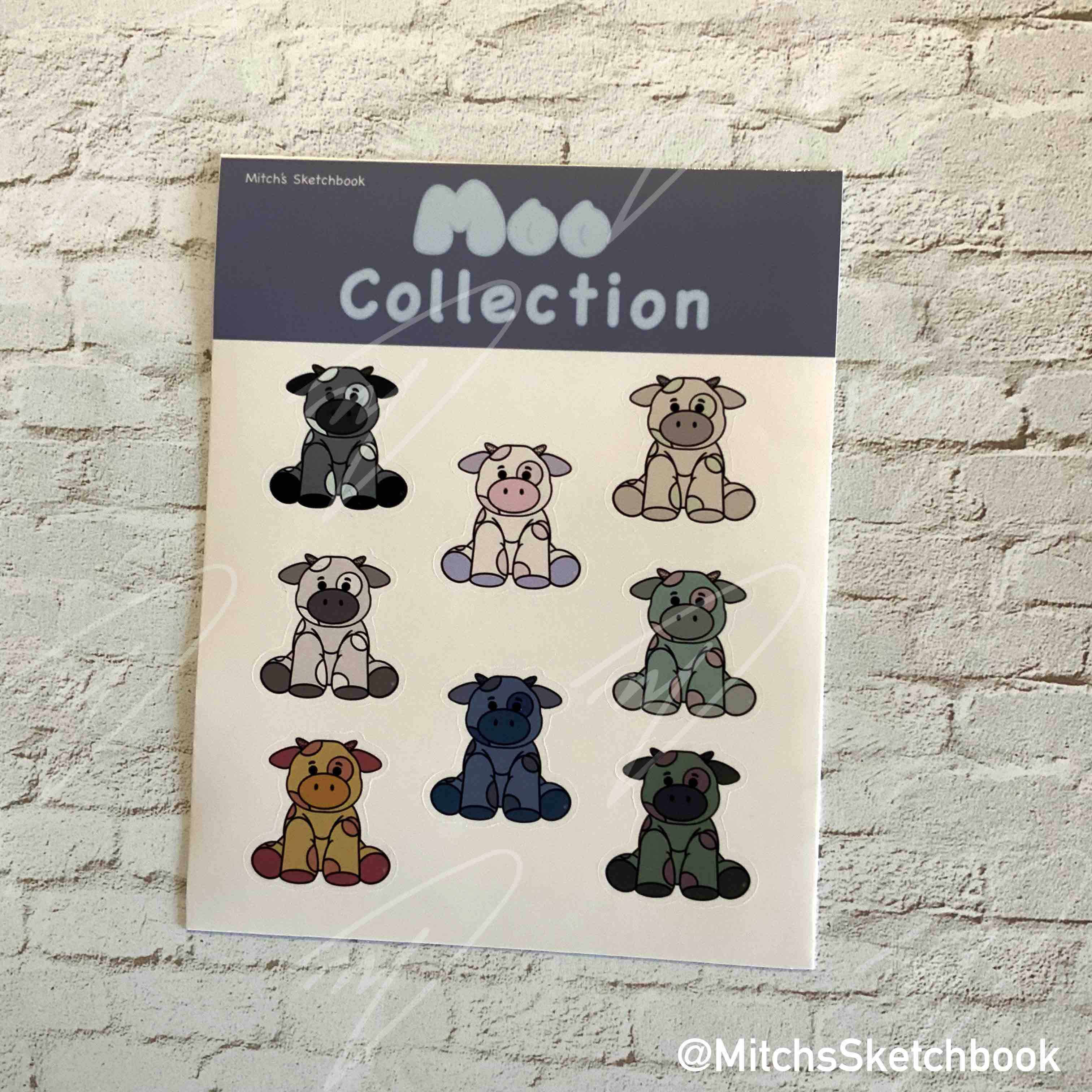 Moo Collection Sticker Sheet