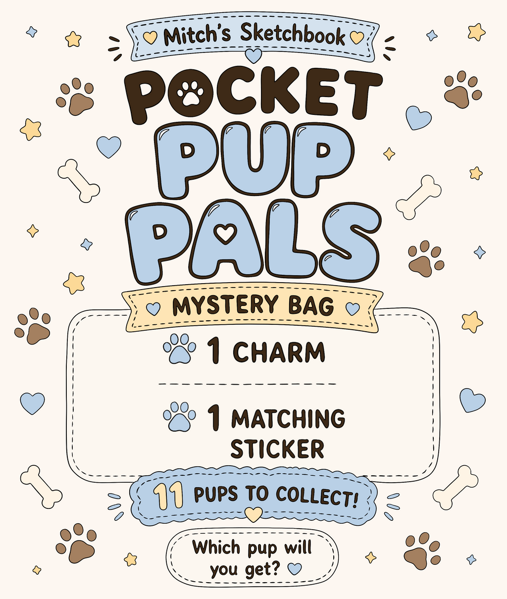 Pocket Pup Pals Mystery Bag