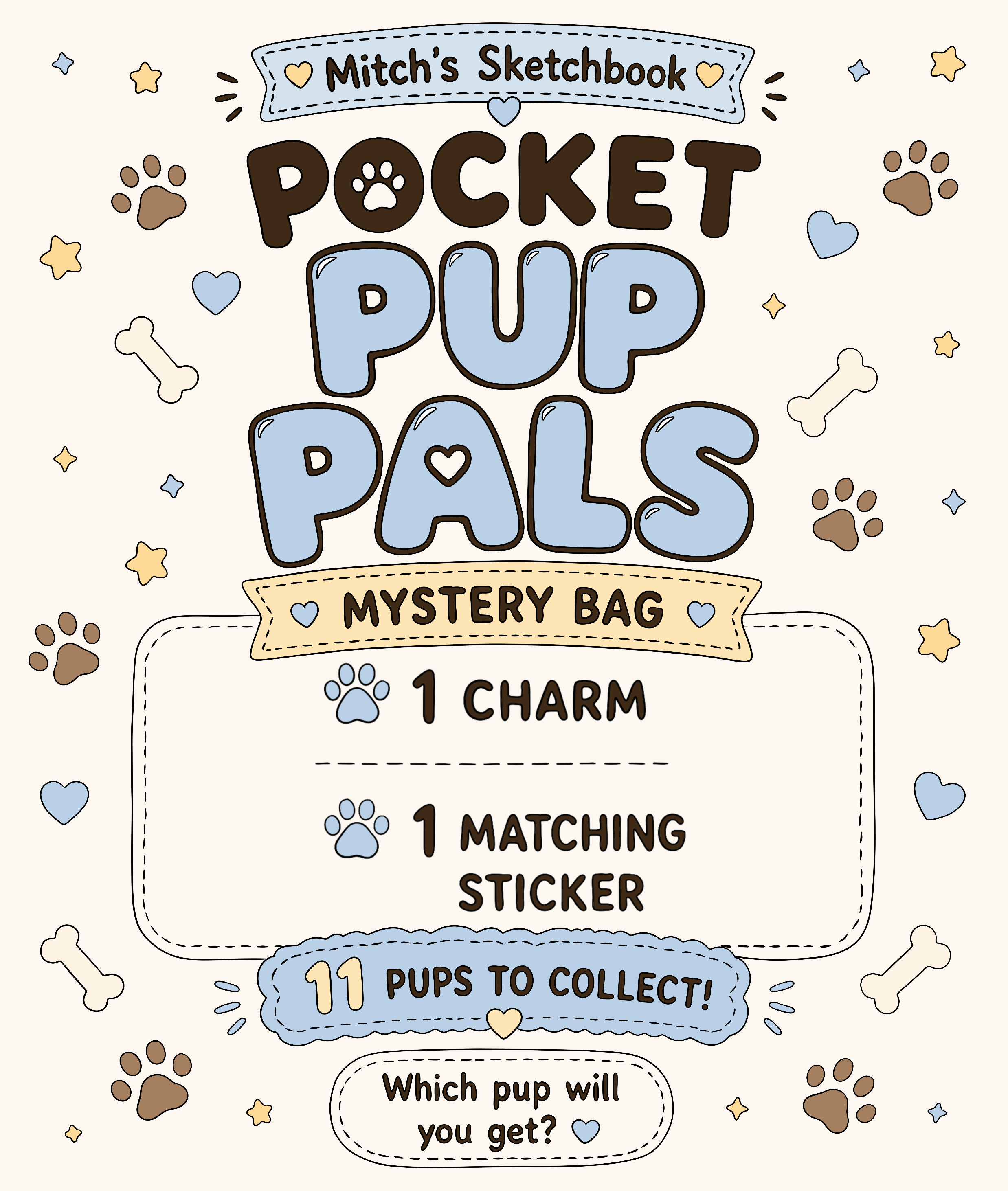 Pocket Pup Pals Mystery Bag