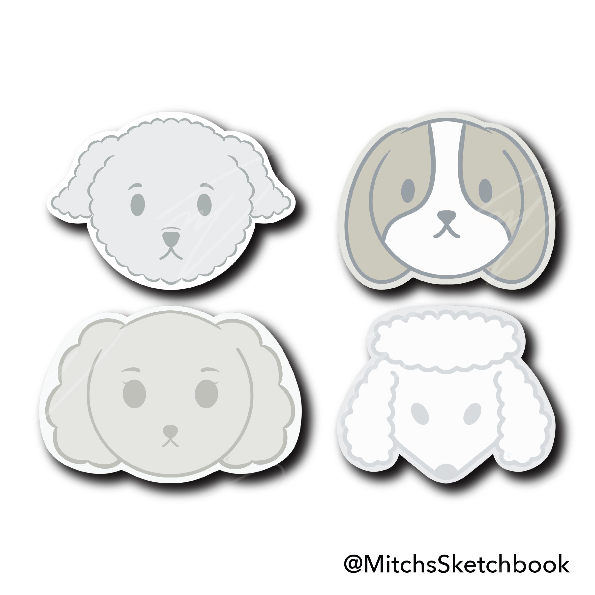 Puppy Pack - Mini Sticker Sheet + Surprise Bonus Pup