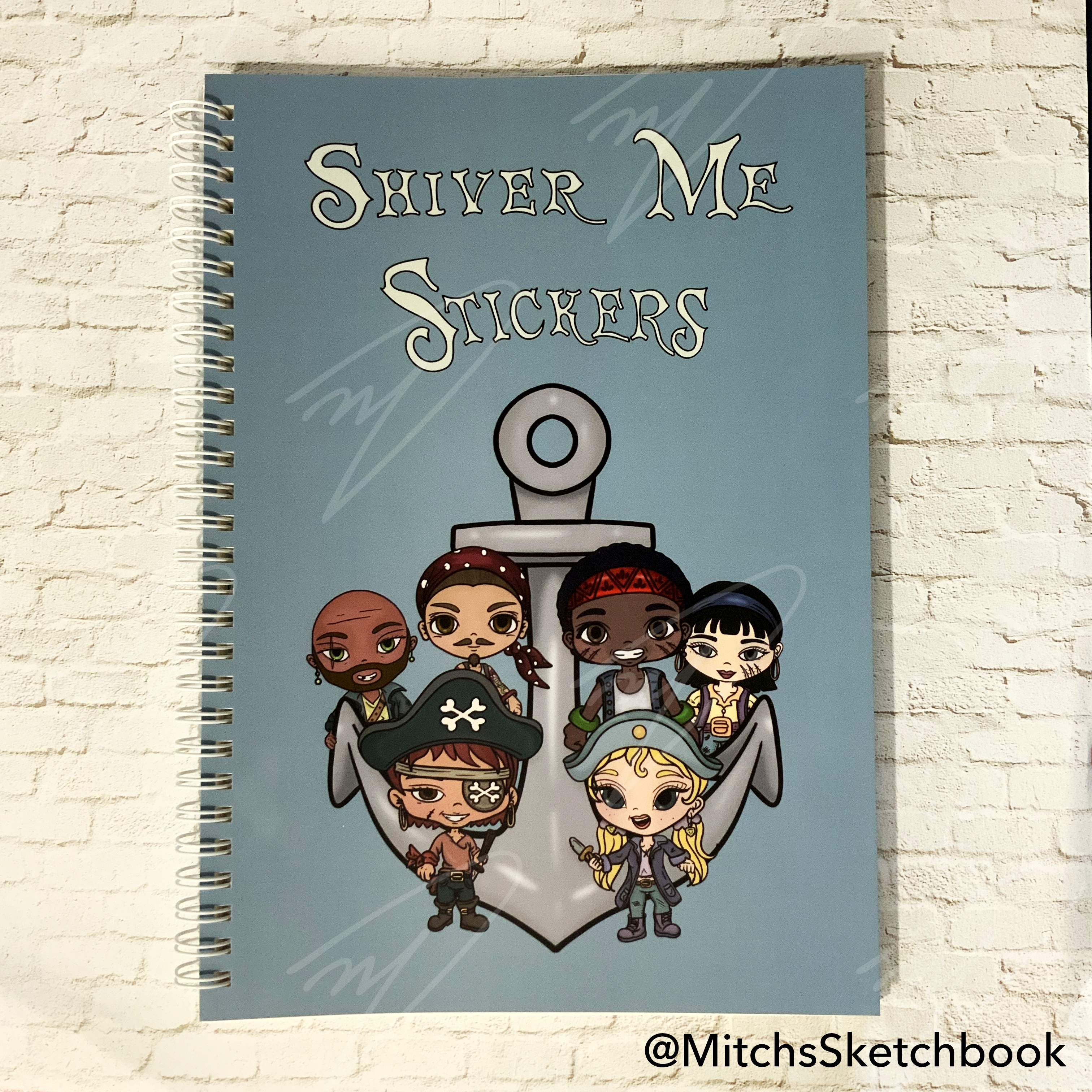 Shiver Me Stickers Reusable Sticker Book