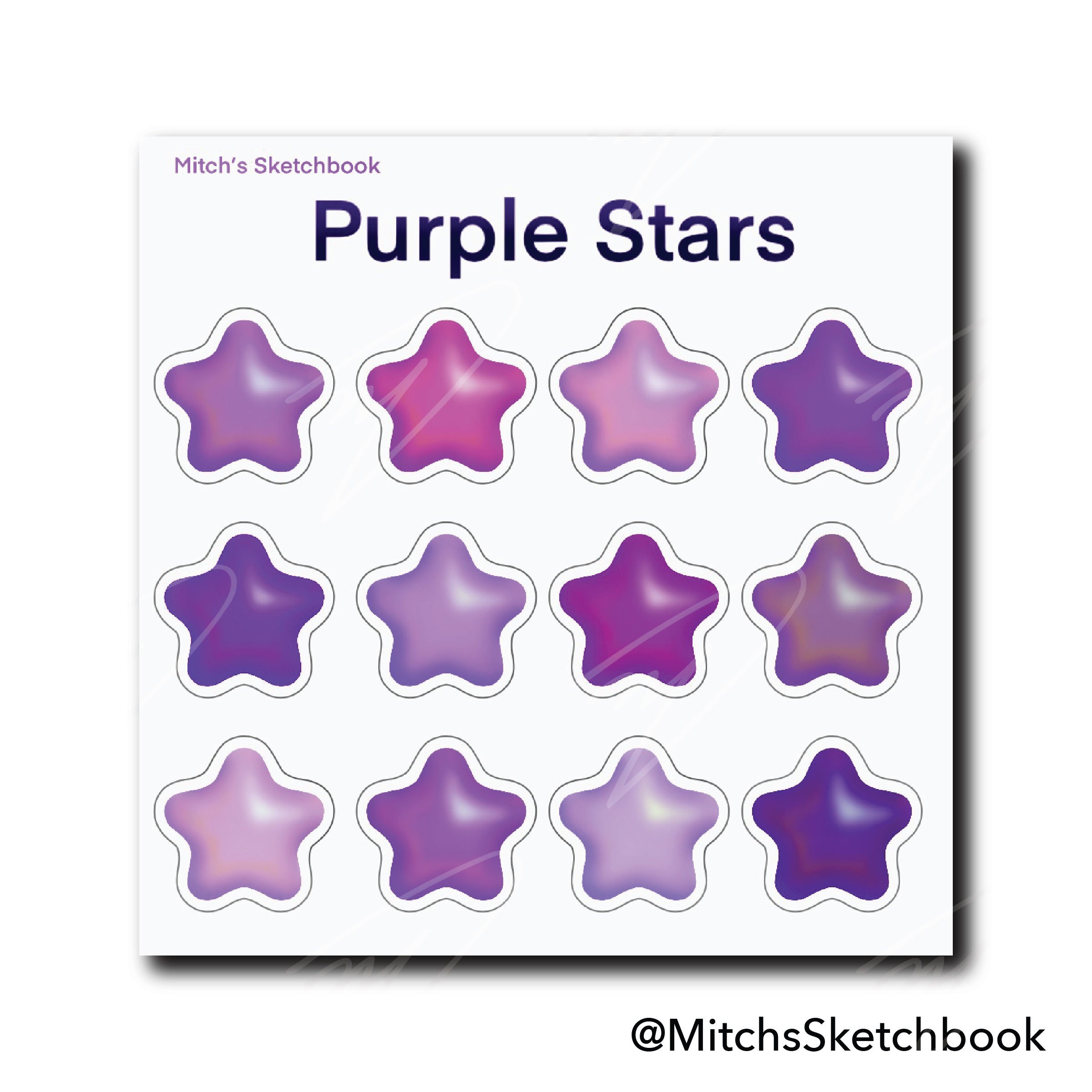 Star Sticker Sheets