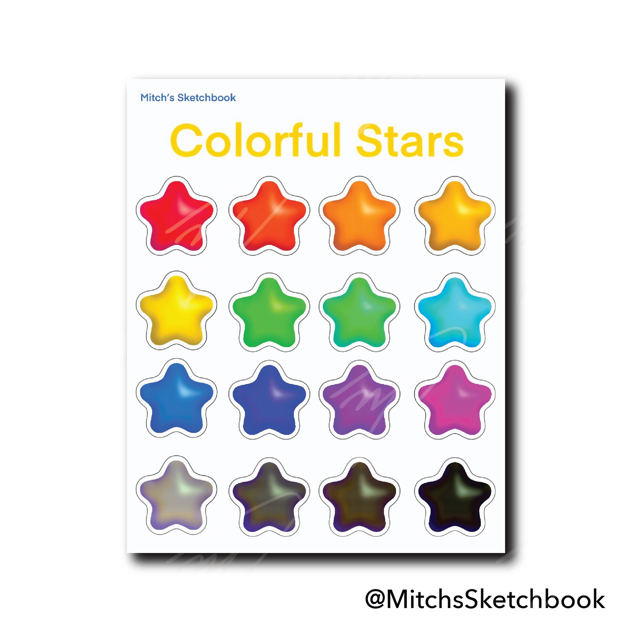 Star Sticker Sheets