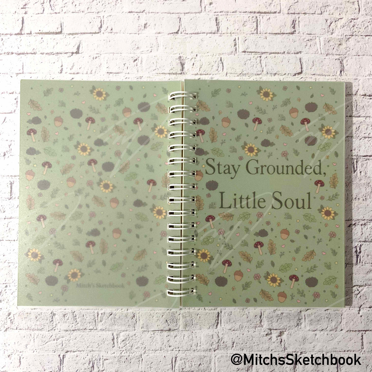 Stay Grounded, Little Soul Notebook