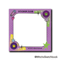 Sticker Club - Notepad + Sticker