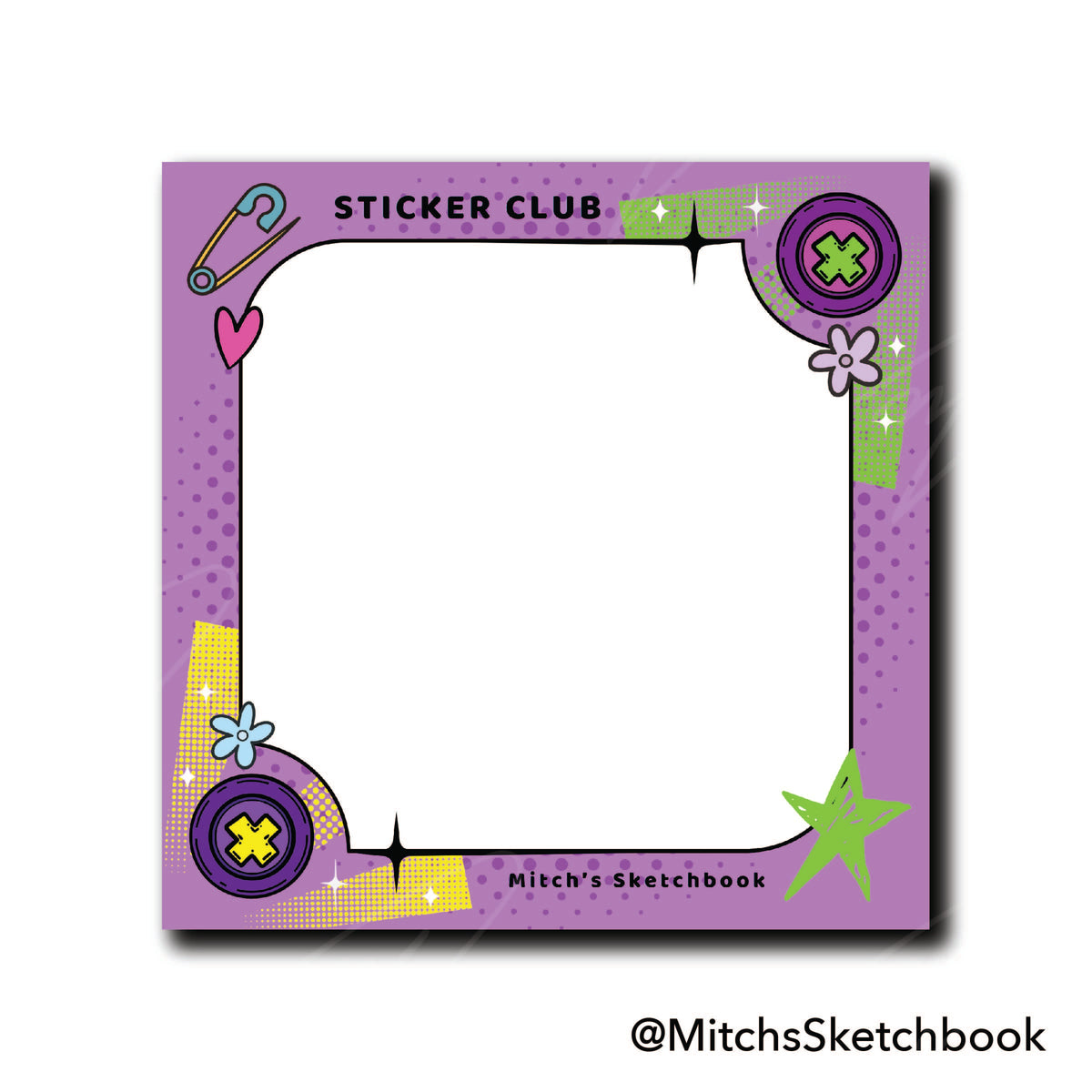 Sticker Club - Notepad + Sticker