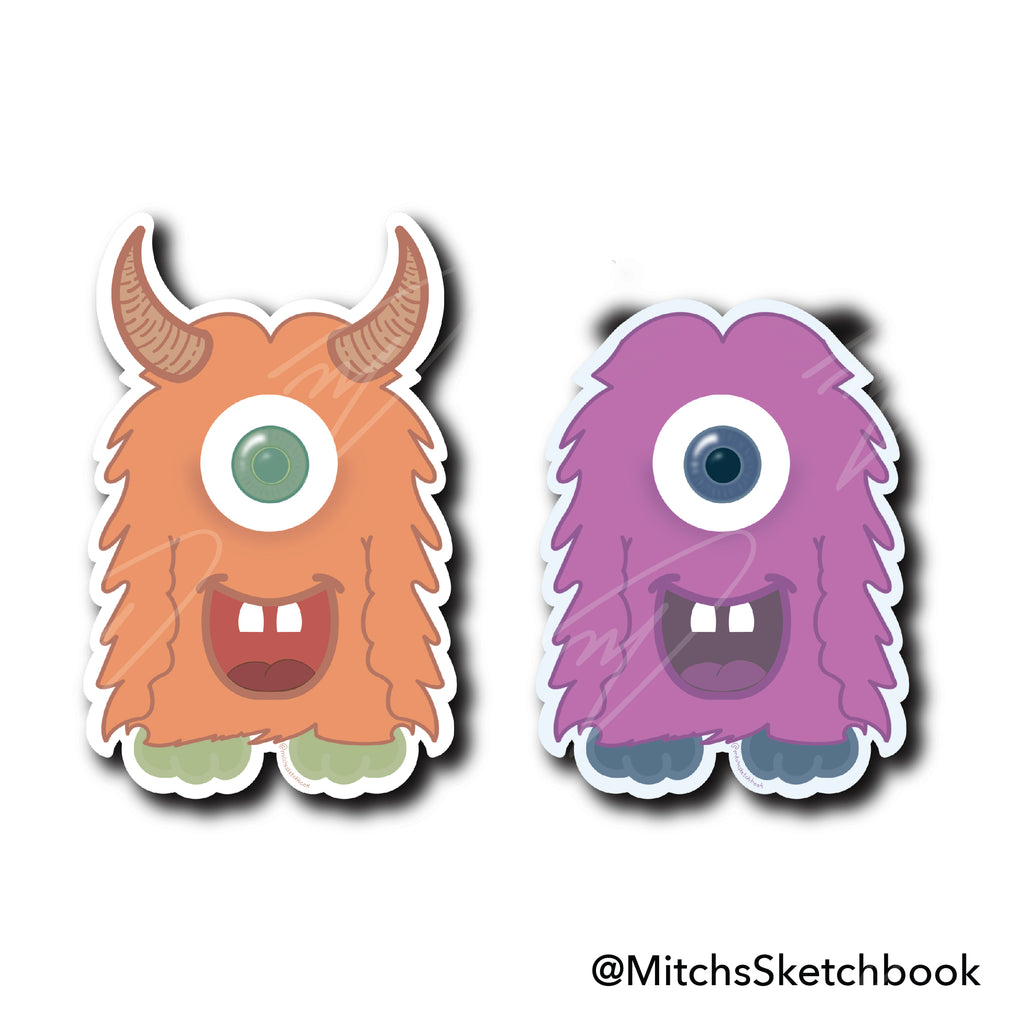 Fuzzy Monsters