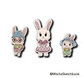 Bunny Family (Set of 3)