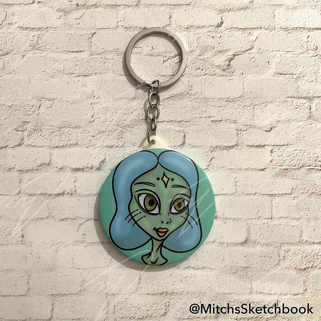 X-ion Mirror Keychain